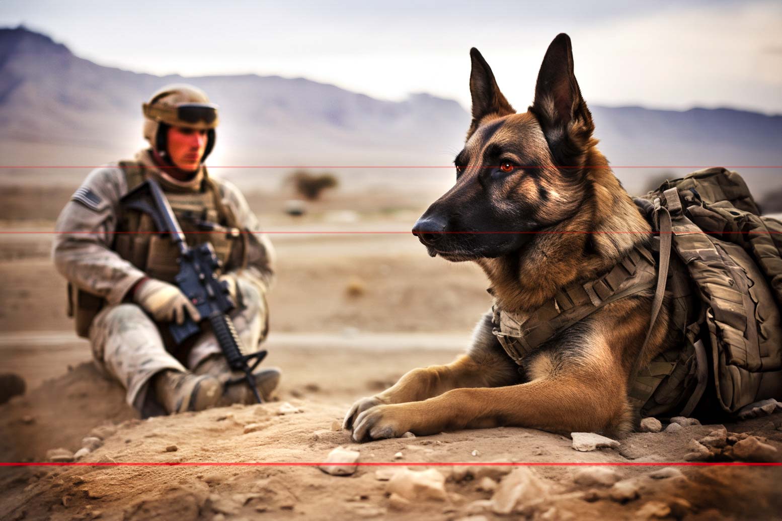 German Shepherd War Dog